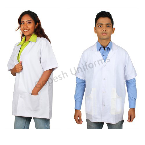 Terry Cotton Lab Coat